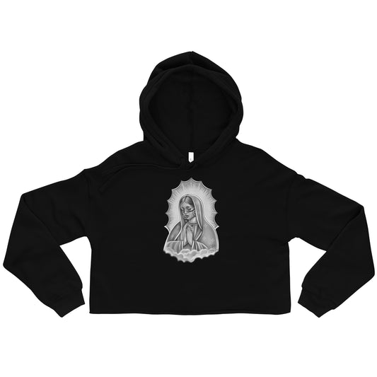 La Virgencita Women's Cropped Sweatshirt