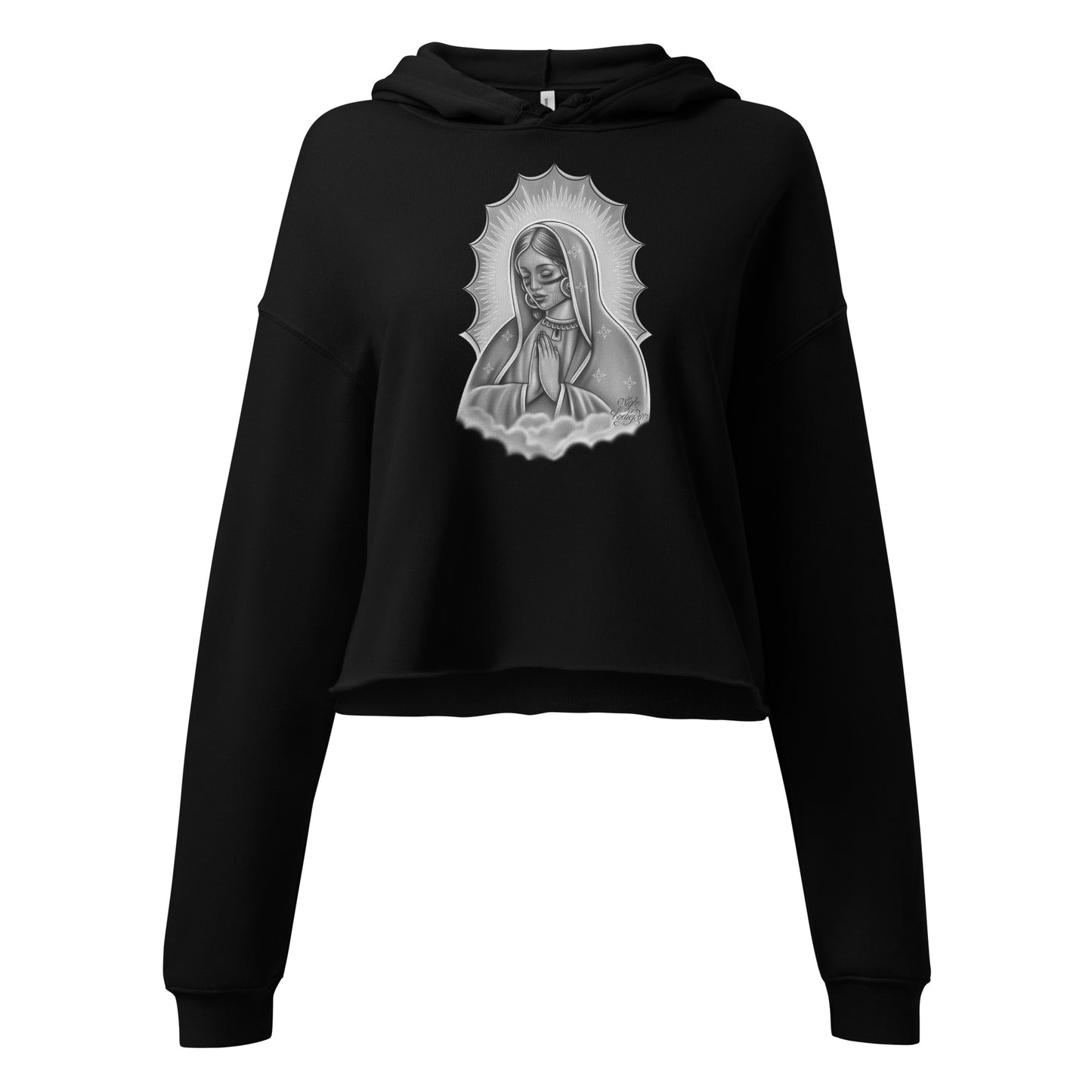 La Virgencita Women's Cropped Sweatshirt